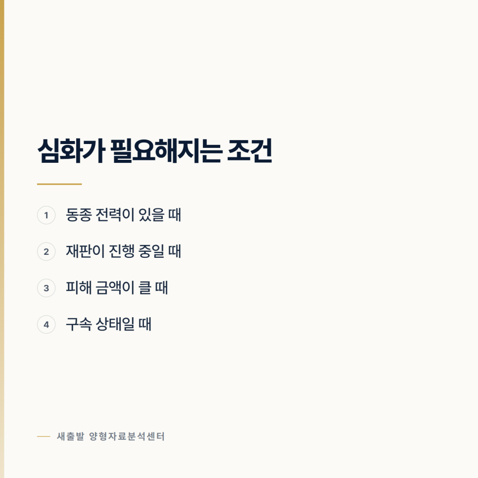 [양형자료] 기본만으로 부족해지는 순간 관련 사진