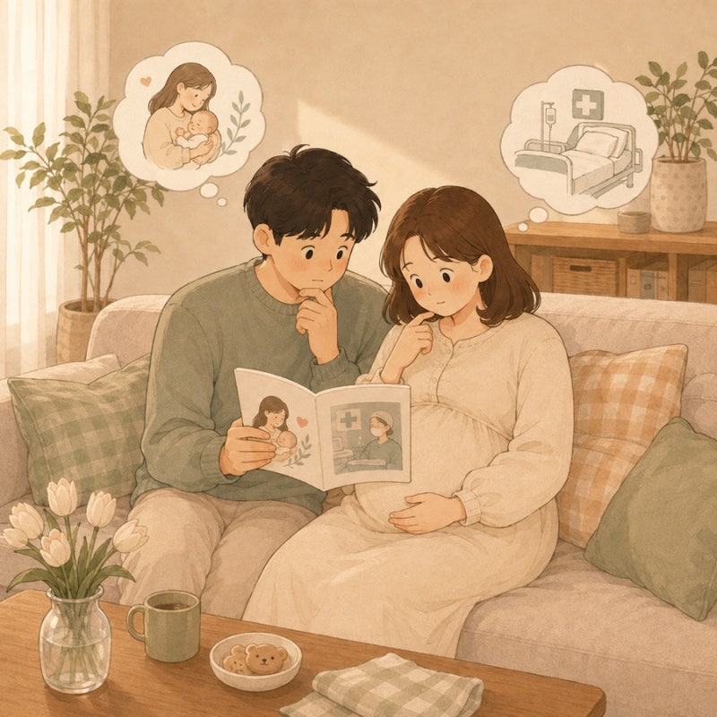 [임신 35~36주차] 자연분만 vs 제왕절개