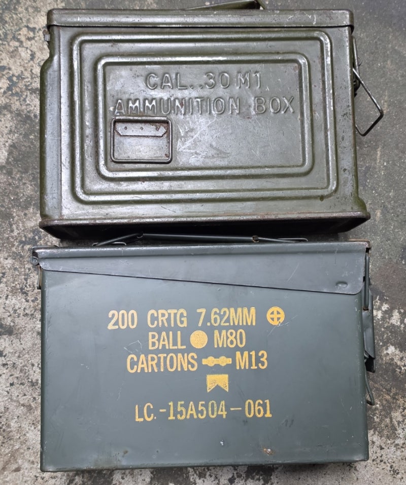 영화 고증.Cal.30탄통과 M-60 기관총 탄통
