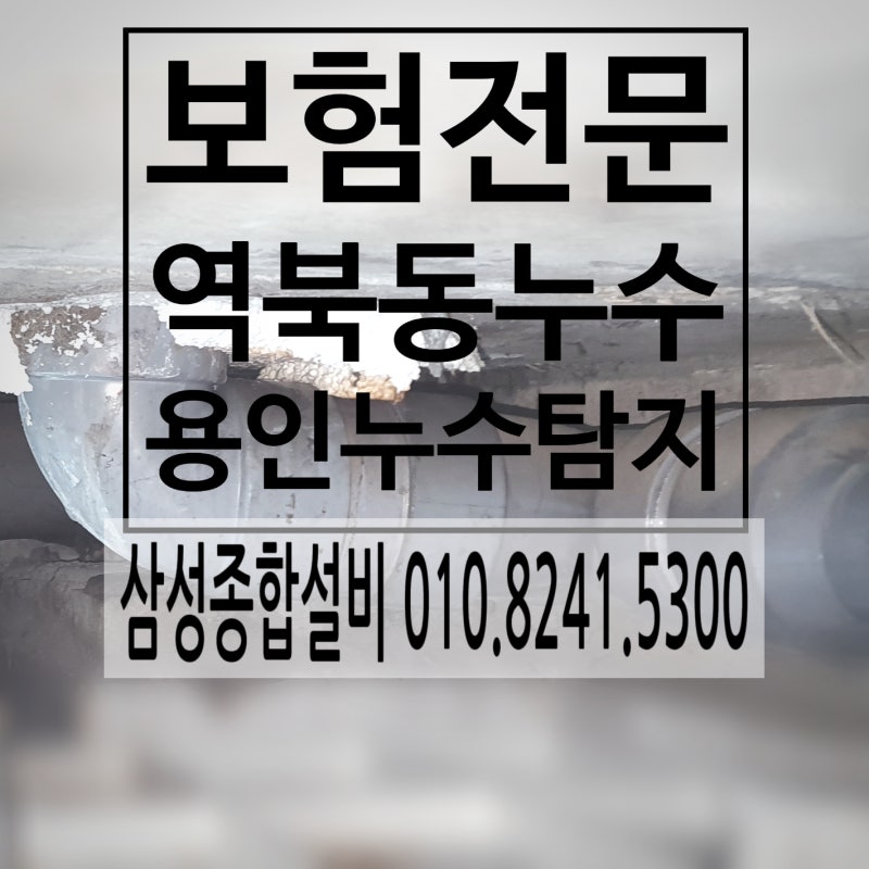 용인시 처인구 역북동 누수 탐지, 피해를 줄이는 정밀 진단과 보험 처리 해결법