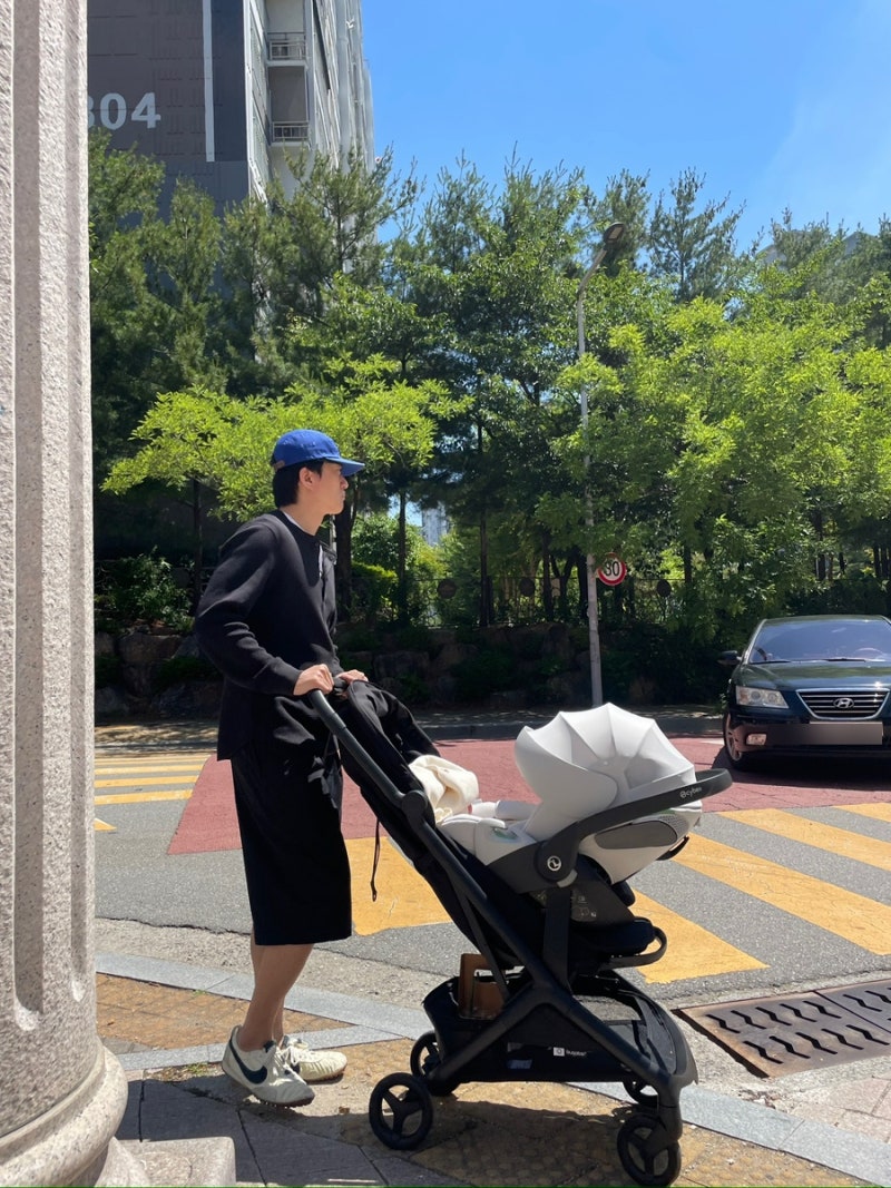 부가부 버터플라이2와 싸이벡스 클라우드T 트래블시스템(어댑터 직구)