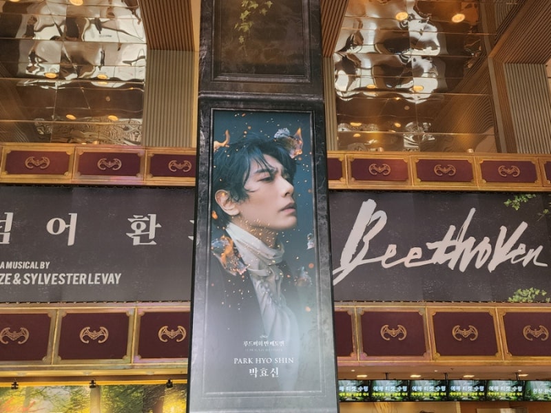 뮤지컬 베토벤 박효신 후기: 세종문화회관 대극장 1층 C열 157번 좌석 시야+28주 임산부 공연 ....