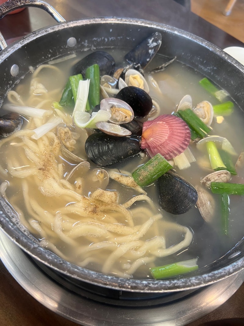 왕산해수욕장 칼국수 맛집 / 미애네칼국수4호점 왕산점