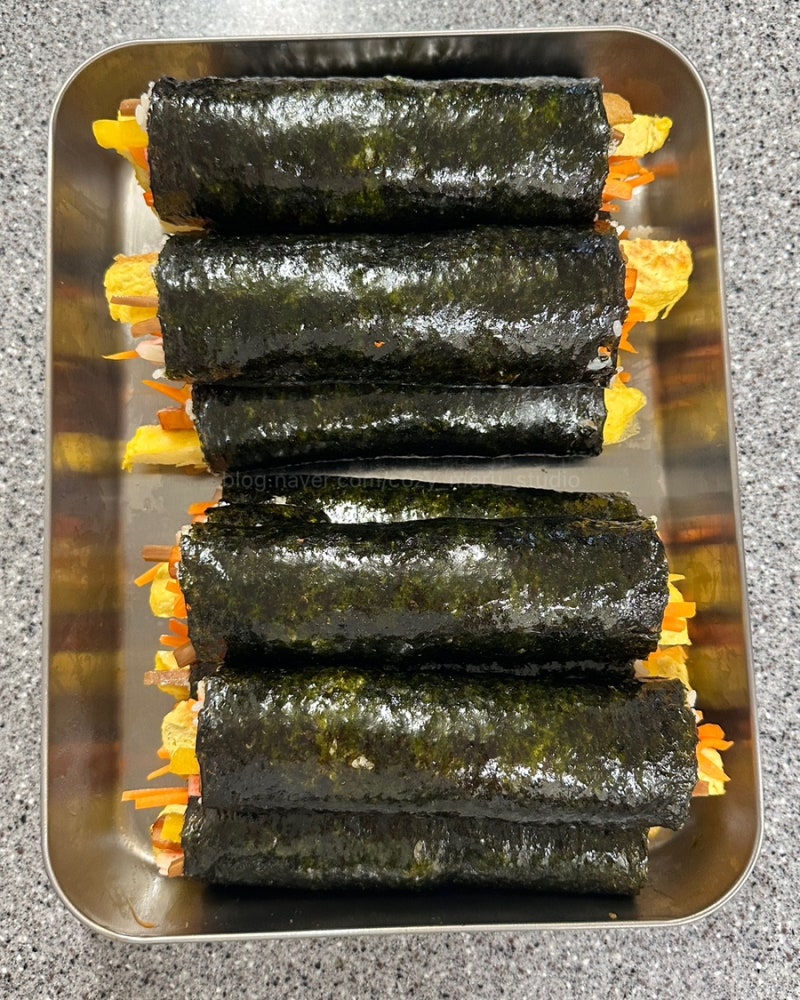 여름철 김밥 10줄 싸기ㅣ간장 어묵 김밥 만들기ㅣ여름철 김밥 보관하는 법
