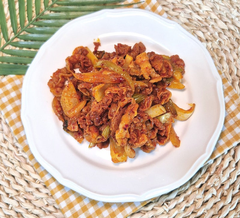 제육볶음 간단 레시피 대패삼겹살 제육볶음 양념장 황금 비율 맛있게 만드는 법