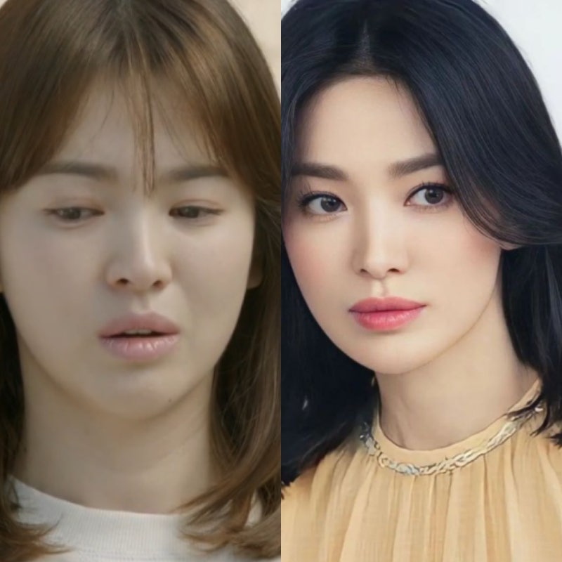송혜교 중단발 스타일..10년전보다 지금이 예뻐보이는 이유