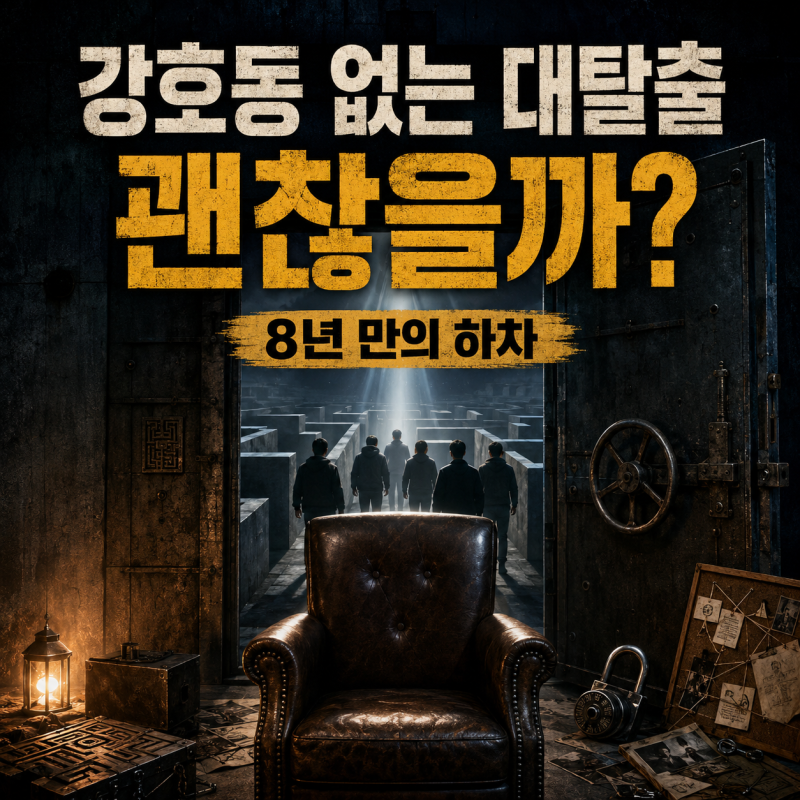강호동 없는 대탈출 괜찮을까? 8년 만에 하차한 이유와 새 출연진