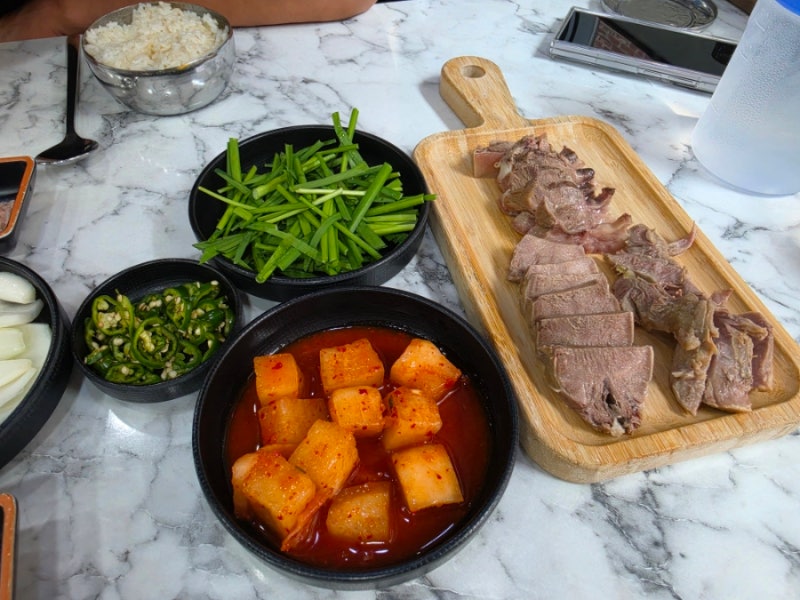 경희의료원 건강검진 후 먹은 맛있는 순대국밥 맛집 추천 "오늘도마순대국" 찐 후기
