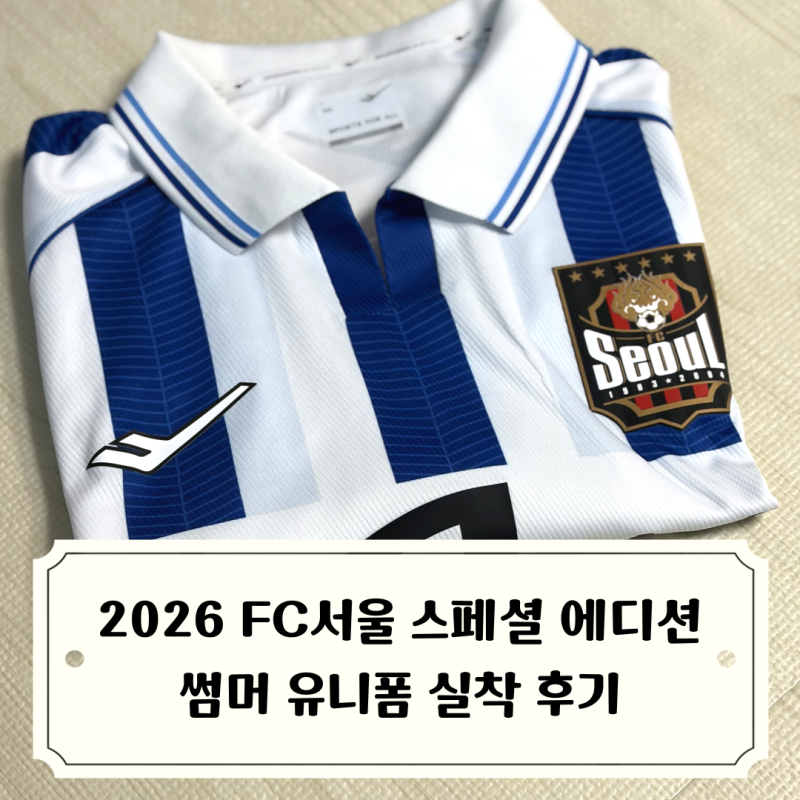 FC서울 썸머 유니폼 실착 후기 2026 스페셜 에디션