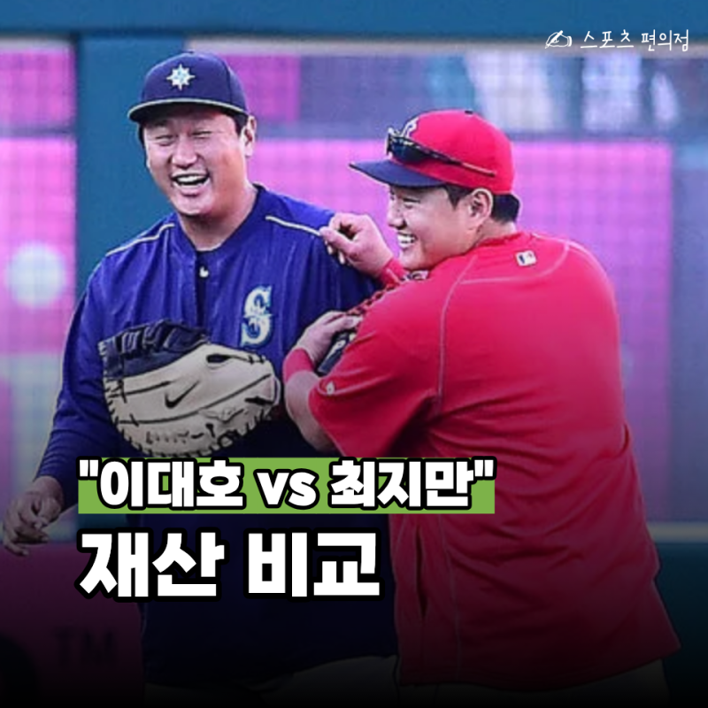 “두 거포가 나란히 홈런” 최지만·이대호 재산 연봉 비교해보니... 괜히 조선의 4번타자 라....