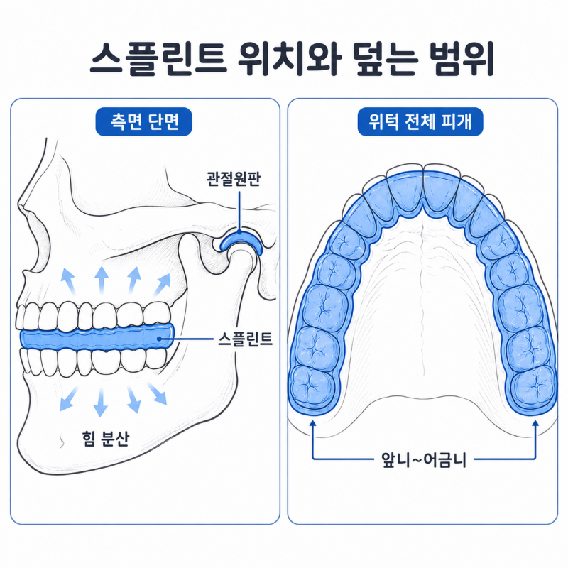 턱관절 스플린트 효과와 부작용, 착용 기간까지 구강내과 전문의가 정리
