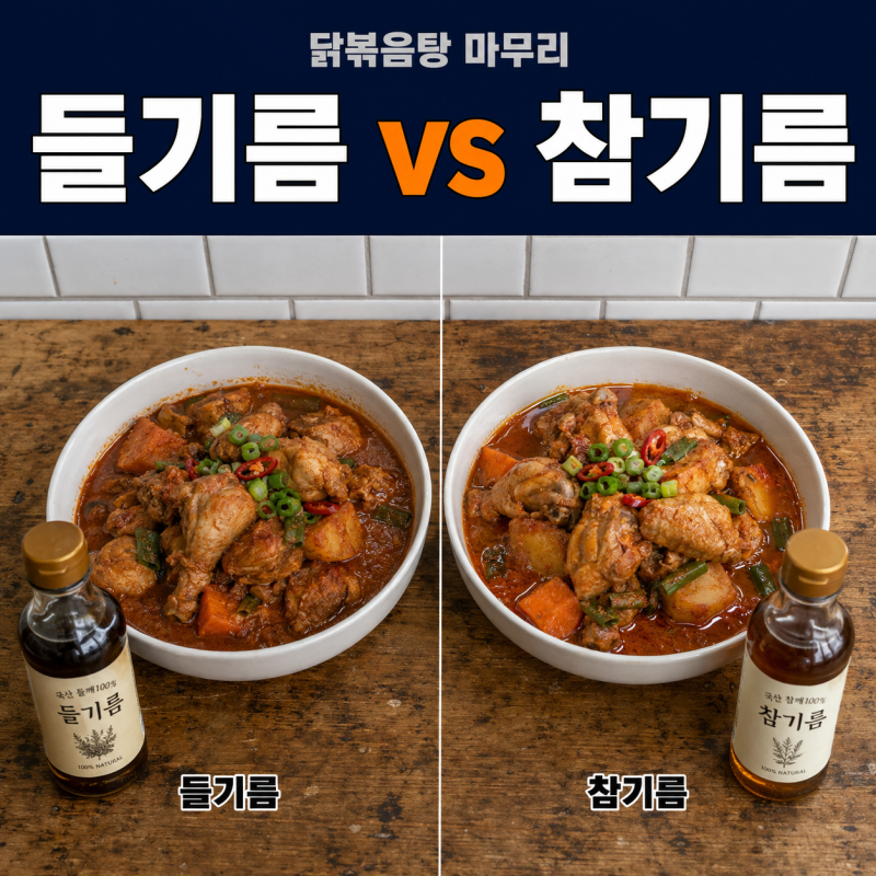 국물닭볶음탕 레시피, 마지막에 이것 넣었더니 국물 맛이 달라졌어요
