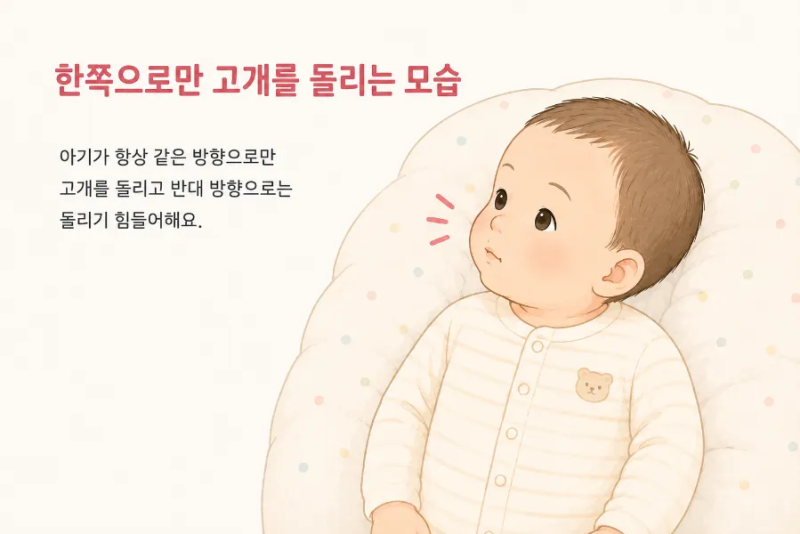 아기 사경 증상부터 사경 치료까지｜집에서 하는 스트레칭·운동법 총정리