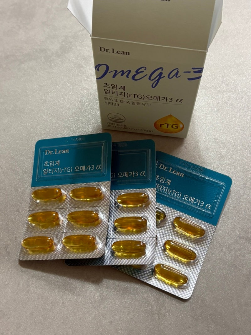임신준비 영양제 추천｜닥터린 초임계 알티지 오메가3 선택한 이유