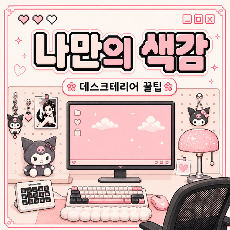 데스크테리어 색감 조합 추천: 나만의 감성 공간 만드는 꿀팁