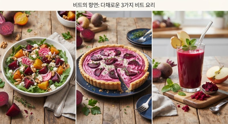 샐러드부터 주스·피클까지, 비트의 맛과 영양을 살리는 200% 활용법