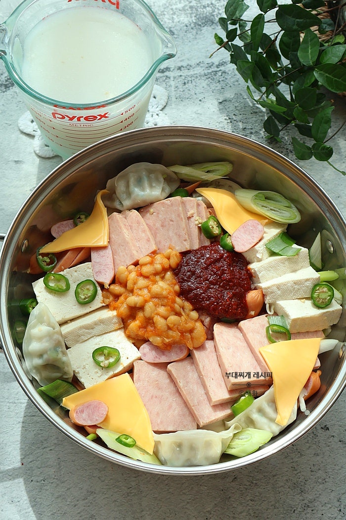 부대찌개 레시피 양념장 재료