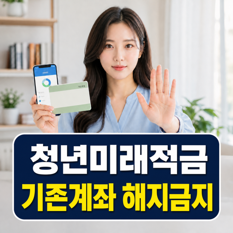 청년미래적금 갈아타기, 2차 신청 전 청년도약계좌 먼저 해지하면 안 되는 이유