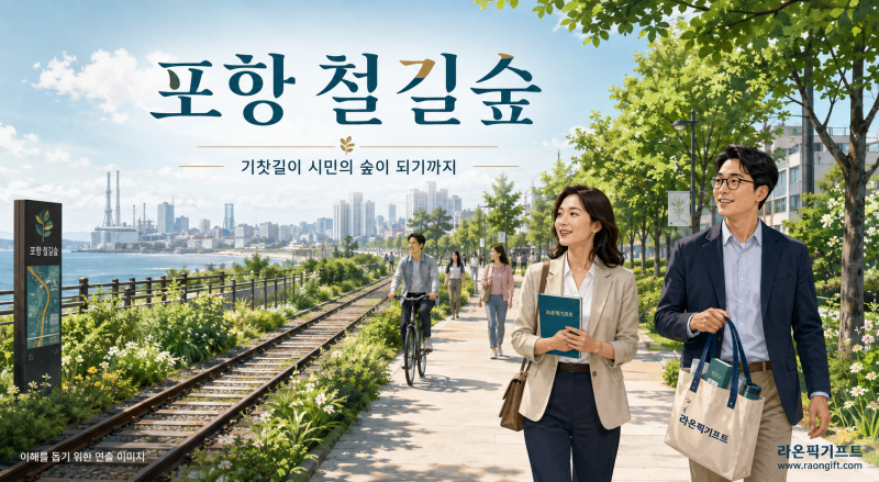 포항 철길숲 조성계획부터 완공까지, 폐철도가 9.3km 도시숲이 된 이야기