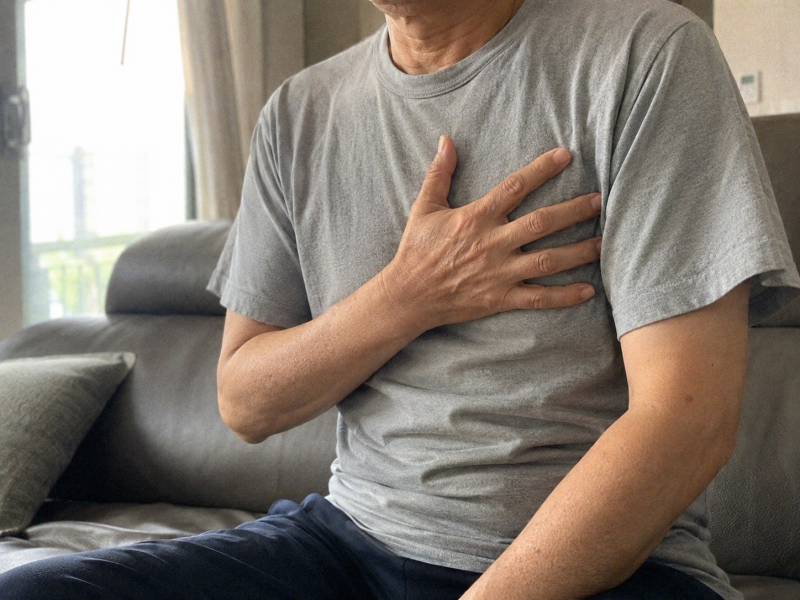 왼쪽 가슴 콕콕 찌르는 통증, 심장이 아닐 수 있습니다
