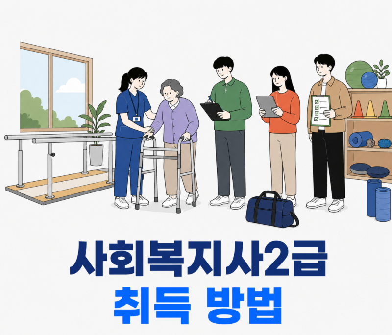 사회복지사2급 시험 있나요? 2026년 취득방법과 과목·실습 기준