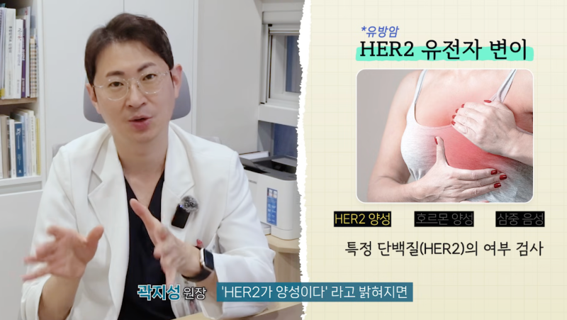 허투양성 유방암 치료가 더 힘들다? 호르몬양성 삼중음성과 차이, 표적항암