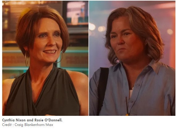 로지 오도널(Rosie O’Donnell), 신시아 닉슨(Cynthia Nixon)과의 베드신 촬영 “정말 끔찍했다”