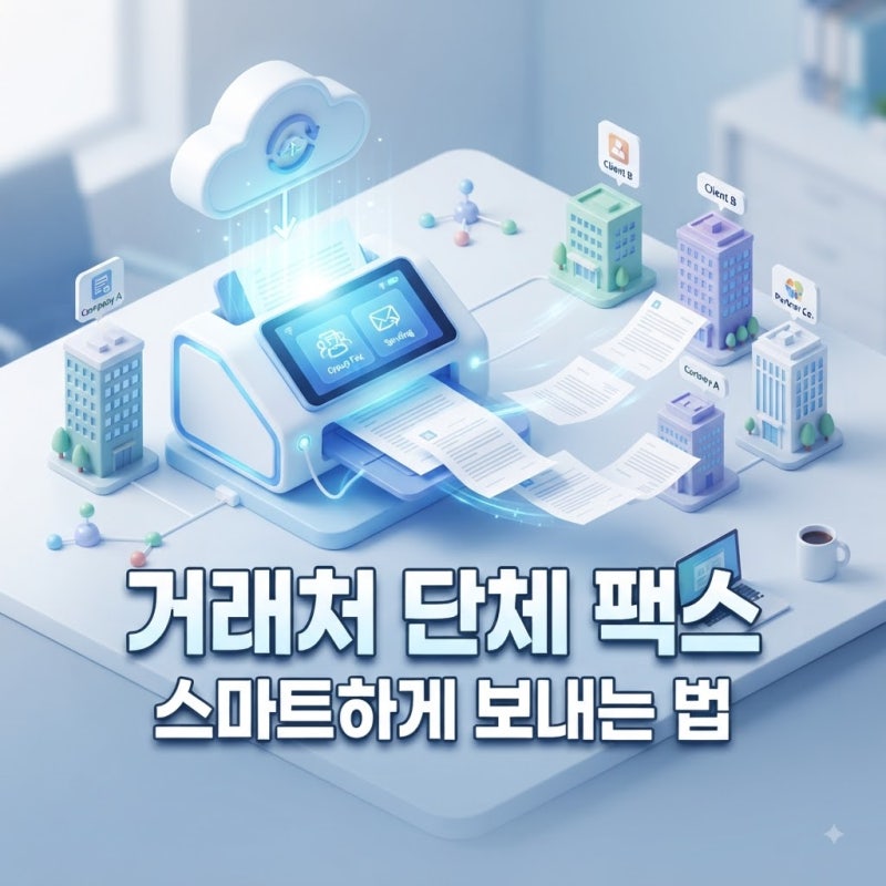거래처에 팩스 단체로 보내는 방법, 아직도 많은 기업이 인터넷팩스를 사용하는 이유