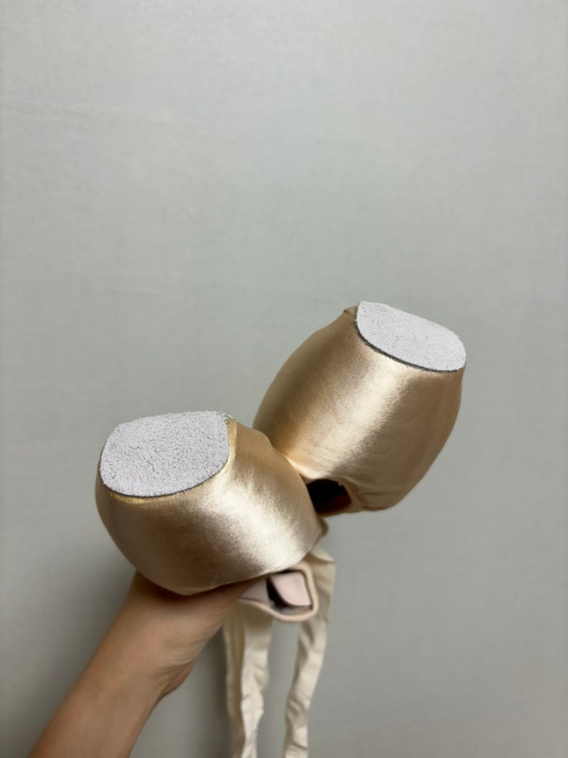 챠코트 토슈즈 가죽 토패드(포앙트 패드) 부착 후기