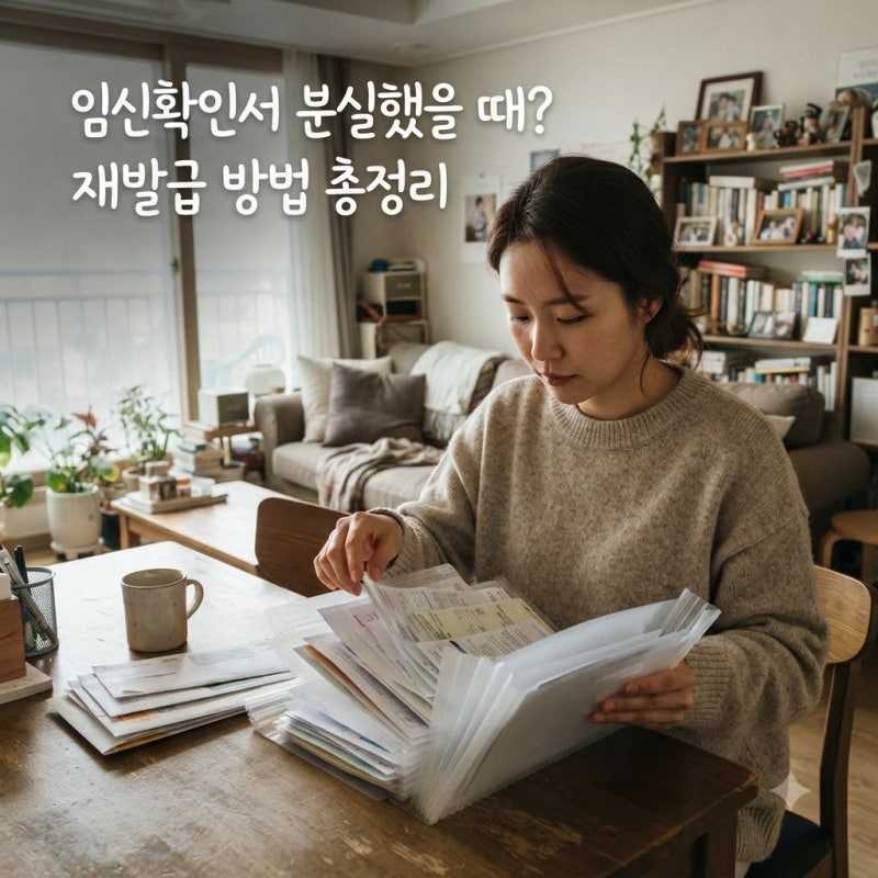 임신확인서 재발급 받는방법, 정부24와 보건소 활용 기준 정리