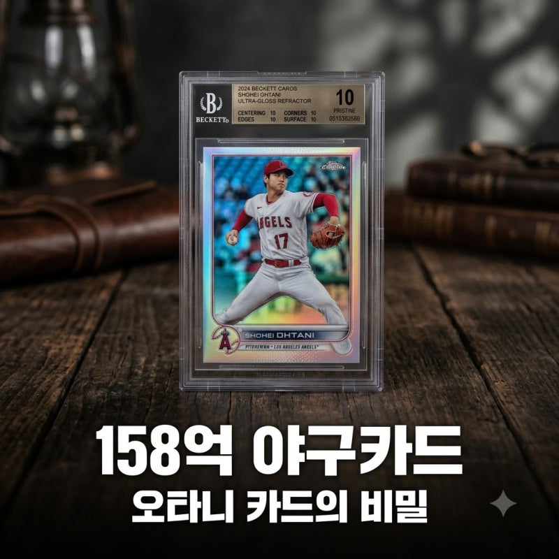 전세계 단 1장 쇼헤이 오타니 카드 158억 거래 이유와 정체
