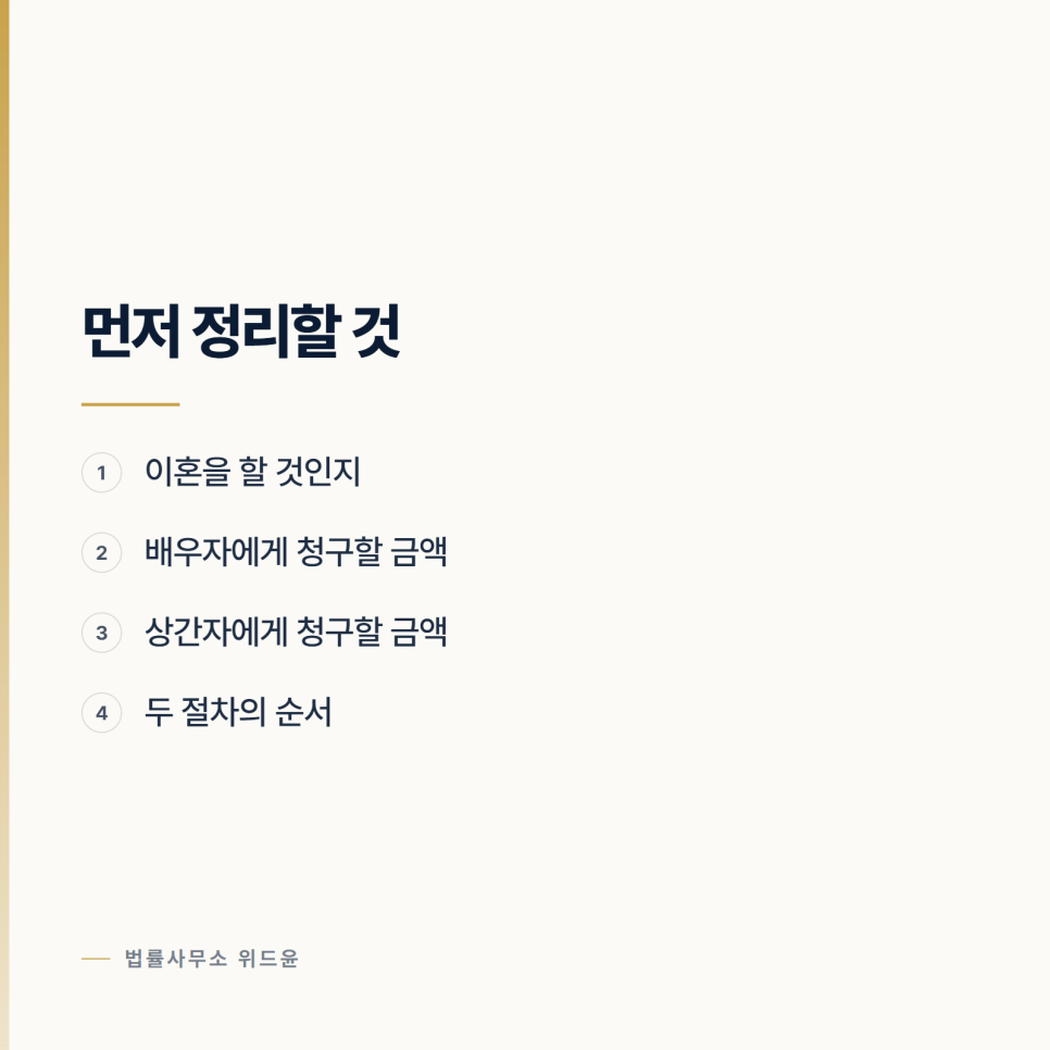 [변호사] 배우자와 상간자를 함께 걸 때 생기는 문제 관련 사진