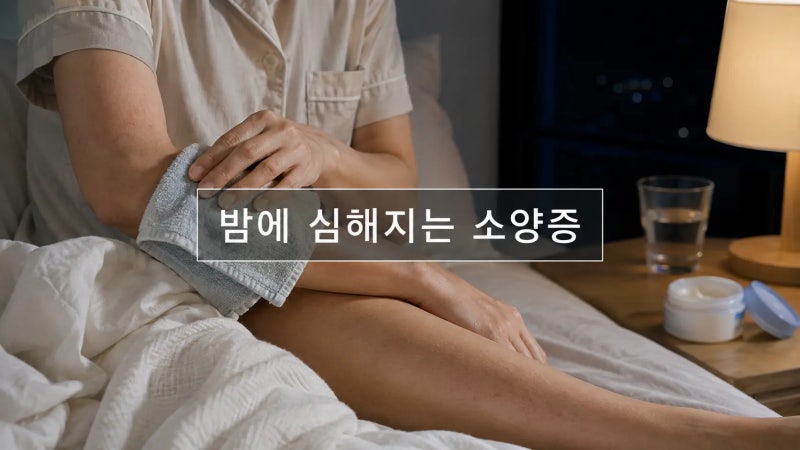 밤에 심해지는 소양증, 잠 못 이루는 밤 가려움 원인과 완화법