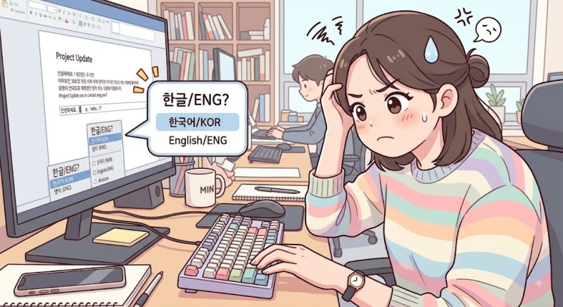 윈도우 한/영 타자 변환 오류 원인 및 단계별 해결법