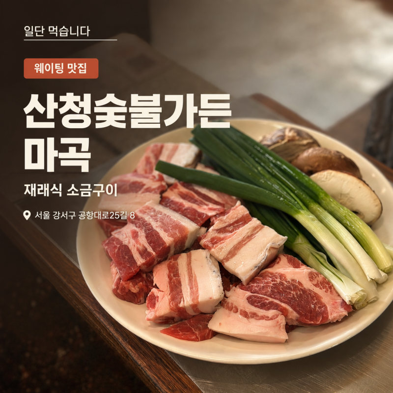 [마곡] 산청숯불가든 마곡점｜임산부 방문부터 아기 동반 팁까지