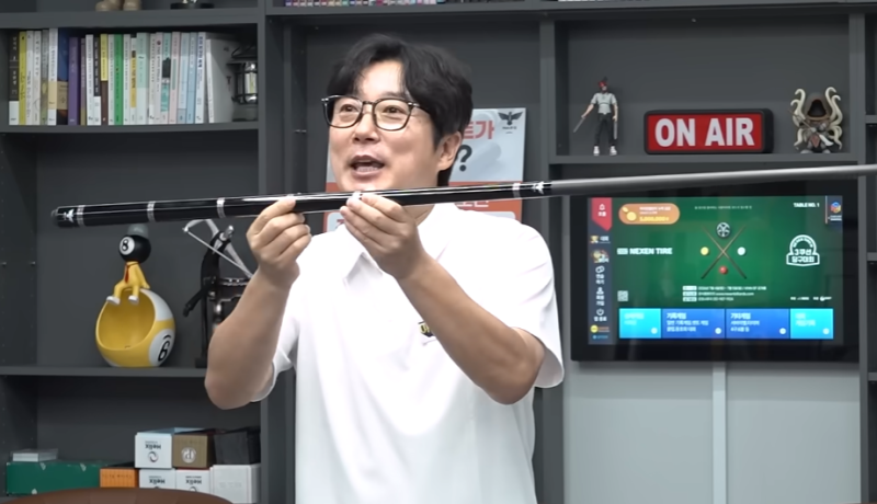 유튜브 보다가 눈에 들어온 이수근 당구큐대, 카본큐대 궁금증!