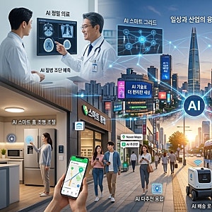AI 기술의 발전이 일상과 산업에 미치는 영향