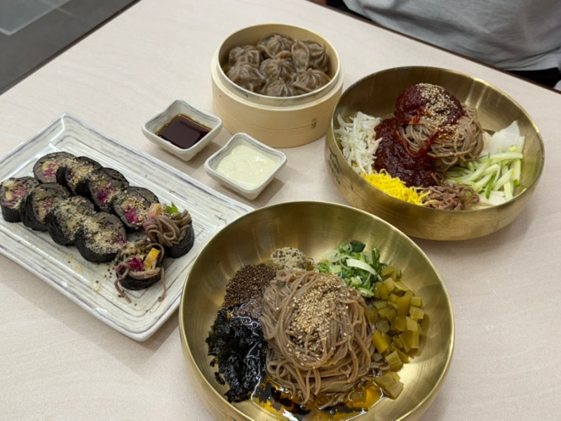 쌍문역 맛집 의령메밀집 메뉴 추천 메밀소바부터 메밀김밥까지 먹어본 후기