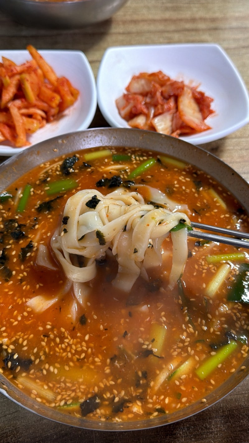 강릉맛집 강릉장칼국수맛집 형제칼국수