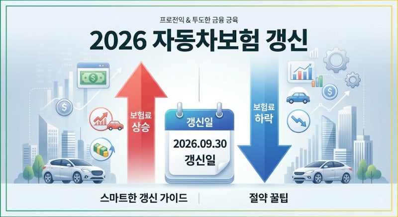 자동차보험 갱신기간 보험료 할인·할증 기준