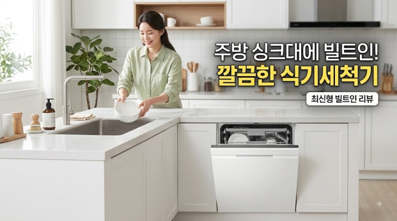 식기세척기 12인용 14인용 고민 끝! 용량 차이와 사기 전 꼭 봐야 할 4가지