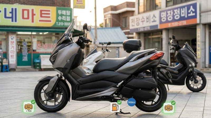 배달 스쿠터의 하이엔드, 야마하 XMAX 300 제원 및 긱에코노미 수익성 분석