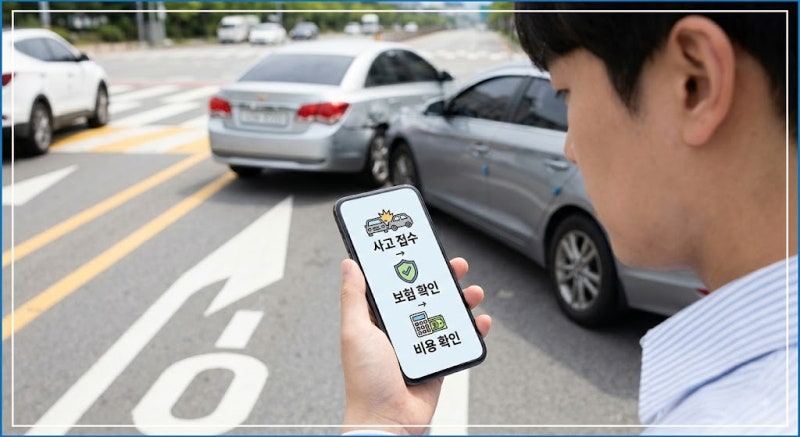 렌트카 사고나면 처리 순서, 면책금 자차보험까지