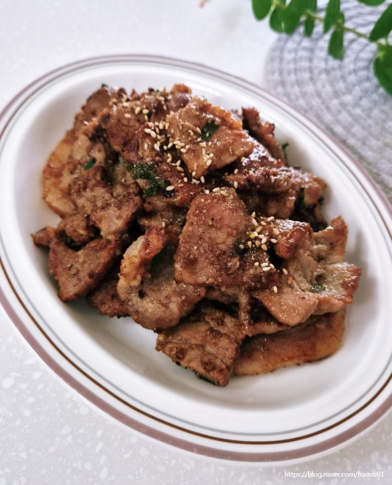 편스토랑 류수영 목살 돼지갈비 구이 양념 레시피 고기 요리