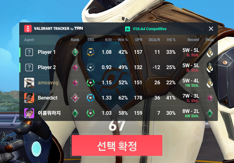 발로란트 트래커 사용 방법 및 다운로드, 트래커 활용해서 랭크 올리기