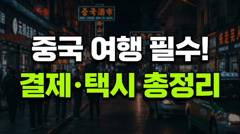 [중국여행 필수] 알리페이·위챗페이 완벽 세팅부터 디디택시 호출까지 (ft. 로그인 오류 해결....