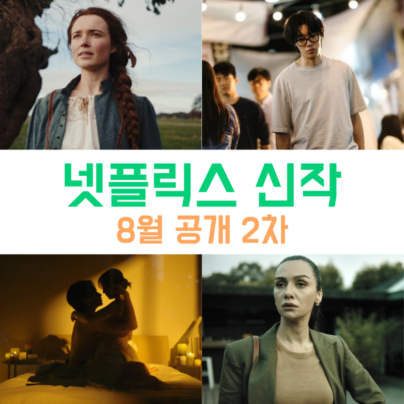 [내 마음대로 리스트 223탄] 이보다 완벽할 수는 없다 8월 넷플릭스 신작 분석 2탄