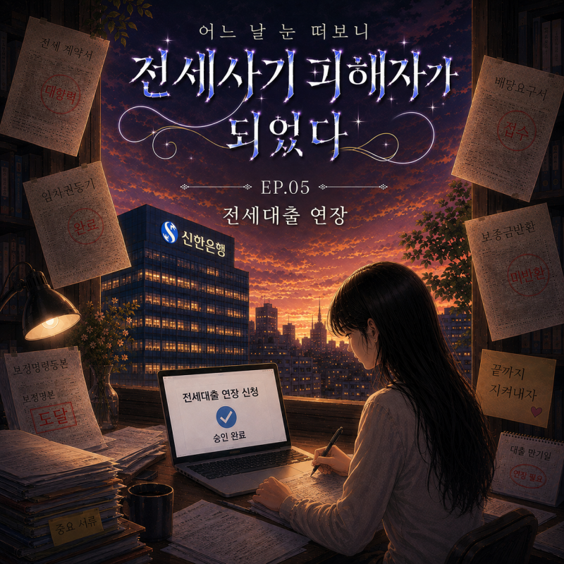 [전세사기 EP 05]전세사기 피해자 신한은행 전세대출 연장 후기
