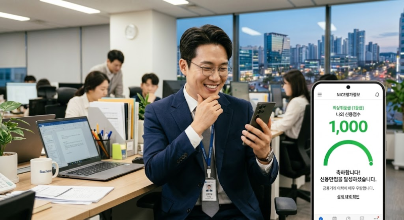 [금융꿀팁] 똑같은 사람인데 신용점수가 다르다고? 숨은 내 신용점수 끌어올리는 현실적인 ....