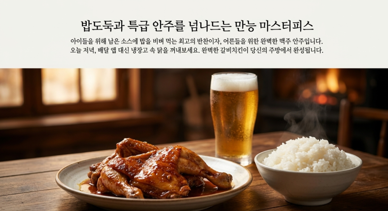 류수영의 갈비치킨을 맛보다